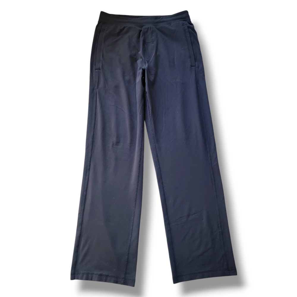 Lululemon Men's Black Regular Relaxed Fit Trousers Lounge Pants Size‎ Medium